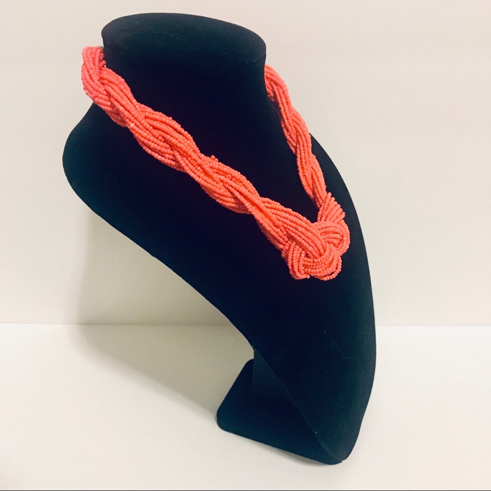 Coral Beaded Necklace